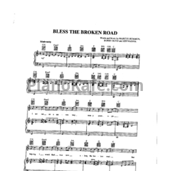 Ноты Rascal Flatts - Bless the broken road