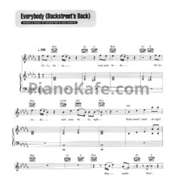 Ноты Backstreet Boys - Backstreet's back (Книга нот) - предпросмотр