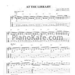 Ноты Green Day - 1039 / Smoothed out slappy hours (Книга нот) - предпросмотр