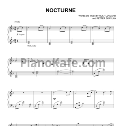 Ноты Rolf Lovland and Petter Skavlan - Nocturne