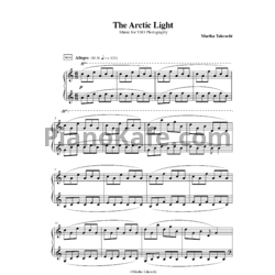 Ноты Marika Takeuchi - The arctic light - предпросмотр