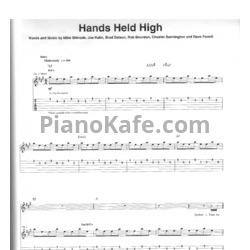 Ноты Linkin Park - Hands held high (Версия 2) - предпросмотр