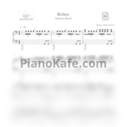 Ноты Maurice Ravel - Bolero