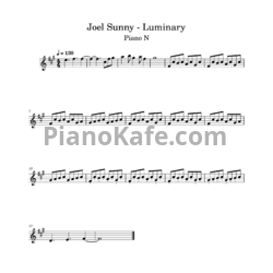 Ноты Joel sunny - Luminary