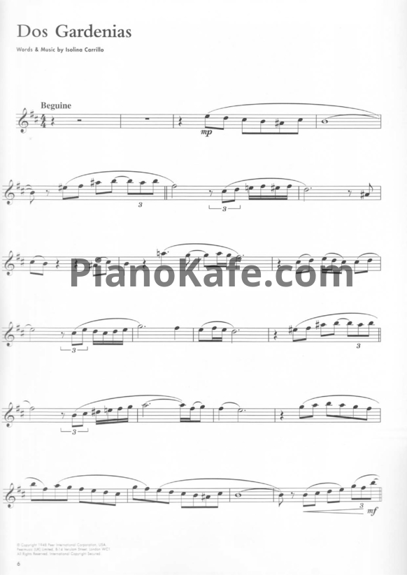 Ноты Jack Long - Latin playalong for alto saxophone - PianoKafe.com