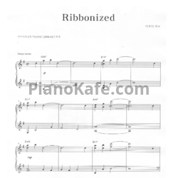 Ноты Yiruma - Ribbonized - предпросмотр