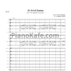 Ноты Fahir Atakoglu - an (Партитура и партии) - предпросмотр