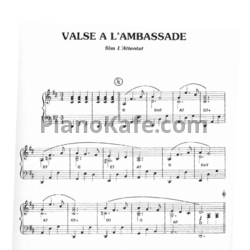 Ноты Ennio Morricone - Valse a l'Ambassade - предпросмотр
