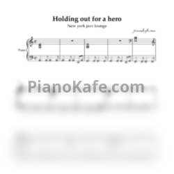 Ноты New york jazz lounge - holding out for a hero - предпросмотр