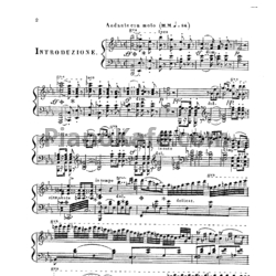 Ноты Карл Черни - Вступление, "Блестящие вариации и рондо де Шасс", Op. 202 - предпросмотр