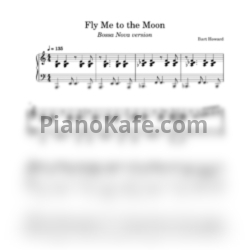 Ноты Frank Sinatra - Fly me to the moon - предпросмотр