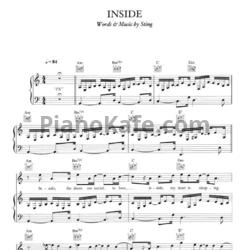 Ноты Sting - Sacred love (Книга нот) - предпросмотр