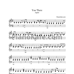 Ноты Aquilo - You there - предпросмотр
