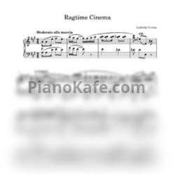 Ноты Людмила Юрина - Ragtime Сinema - предпросмотр