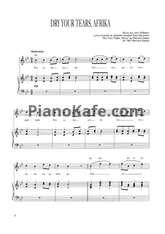 Ноты John Williams - Amistad (Книга нот) - PianoKafe.com