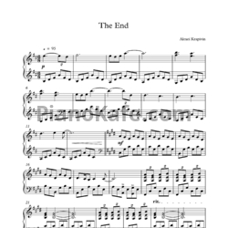 Ноты Alexei Krapivin - The end