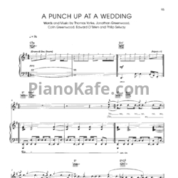 Ноты Radiohead - A punch up at a wedding - предпросмотр