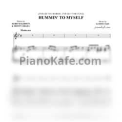 Ноты Sammy Fain - Hummin' to Myself (I've go the words - I've got the tune) - предпросмотр