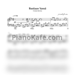 Ноты Bastiaan Yansã - Linda Sereia (Piano cover)