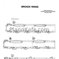 Ноты Mr. Mister - Broken wings