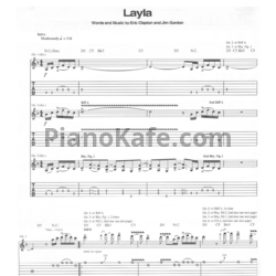 Ноты Derek and the Dominos - Layla (Версия 2) - предпросмотр