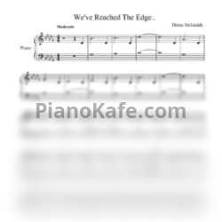 Ноты Denis Stelmakh - We've reached the edge - предпросмотр