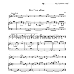Ноты Seal - Kiss from a rose