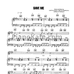 Ноты Aretha Franklin - Save me - предпросмотр