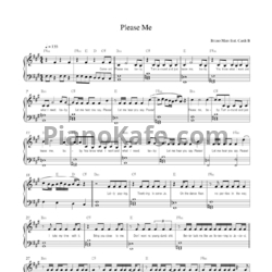 Ноты Cardi B & Bruno Mars - Please me