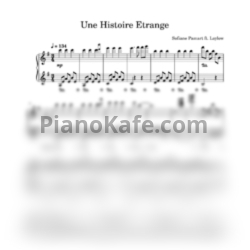 Ноты Sofiane Pamart - Une Histoire Etrange - предпросмотр