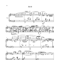 Ноты Владимир Полионный - Прелюдия и фуга №15 - предпросмотр