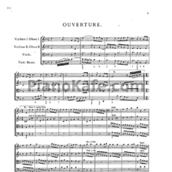 Ноты Георг Гендель - Опера "Верный пастух" (HWV 8a) - предпросмотр