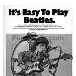 Ноты It's Easy To Play Beatles (Книга нот) - предпросмотр