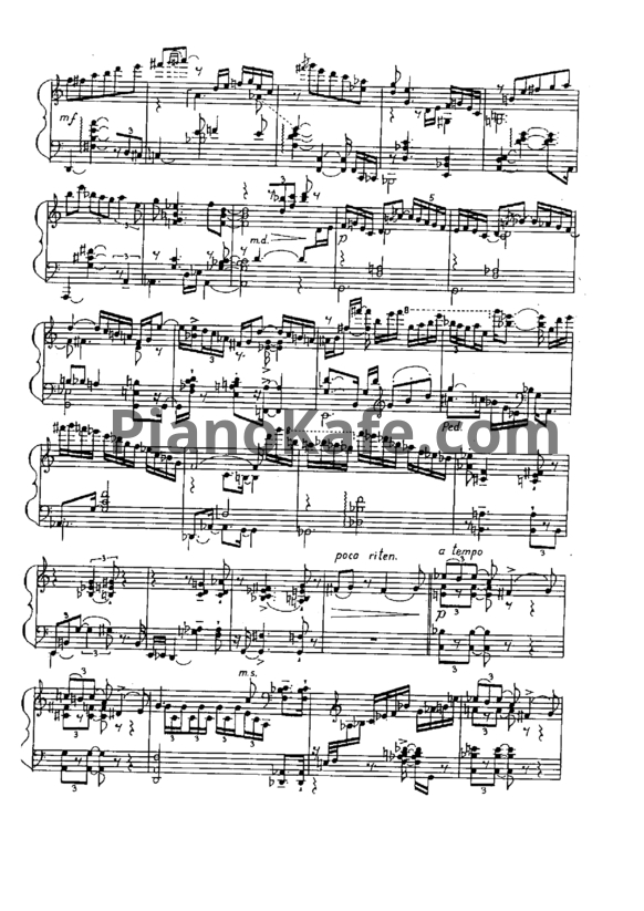 Ноты Николай Капустин - Соната №12 (Op. 102) - PianoKafe.com