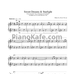 Ноты David Nevue - Sweet dreams and starlight - предпросмотр