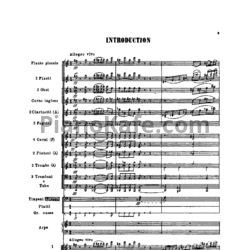 Ноты П. Чайковский - Балет "Спящая красавица" (Партитура, Op. 66) - предпросмотр