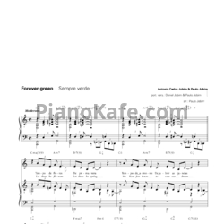 Ноты Antonio Carlos Jobim & Paulo Jobim - Forever green - предпросмотр
