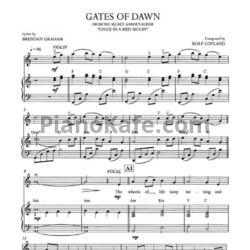 Ноты Secret Garden - Gates of the Dawn (для пианино и скрипки) - предпросмотр