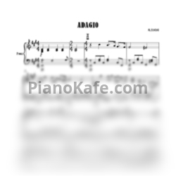 Ноты Lara Fabian - Adagio (Версия 3) - предпросмотр