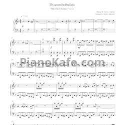 Ноты Hans Zimmer - Discombobulate - предпросмотр