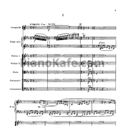 Ноты Дмитрий Шостакович - Концерт №1 для фортепиано с оркестром (Соч. 35, партитура) - предпросмотр