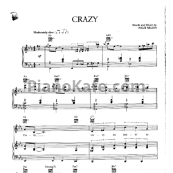 Ноты Lara Fabian - Crazy - предпросмотр