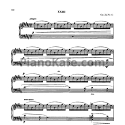 Ноты Сергей Рахманинов - Прелюдия ор.32 №12 gis - предпросмотр