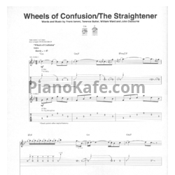 Ноты Black Sabbath - Wheels of confusion / The straightener (Guitar tabs & Voice) - предпросмотр