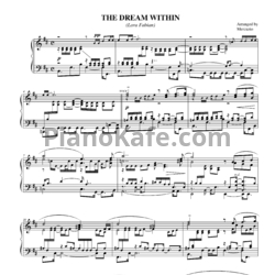 Ноты Lara Fabian - The dream within - предпросмотр