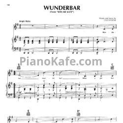 Ноты Cole Porter - Wunderbar (Версия 2) - предпросмотр