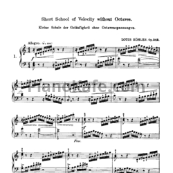 Ноты Louis Kohler - 20 этюдов (Op. 242)