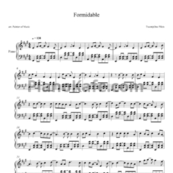 Ноты Twenty One Pilots - Formidable - предпросмотр