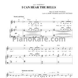 Ноты Marc Shaiman - I can hear the bells - предпросмотр