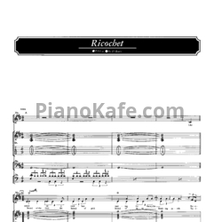 Ноты David Bowie - Ricochet (Партитура) - предпросмотр